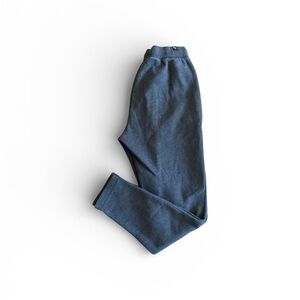 Puma Women’s Sweatpants Dark Gray Fleece-Lined Pants Size M Drawstring